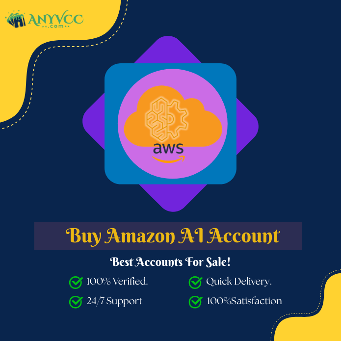 Buy AWS AI Account, buy AWS account, AWS machine learning account, AWS AI tools, Amazon Web Services AI,